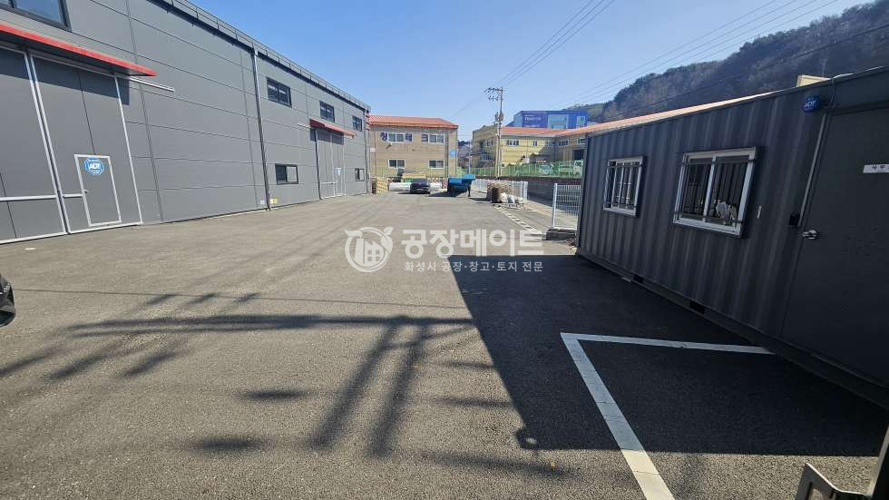 경기 화성만세구 서신면 상안리 서신면 상안리 공장창고 제조업소+사무소 건축물 컨디션 및 도로현황최상 월세 매물번호 10132 사진 6