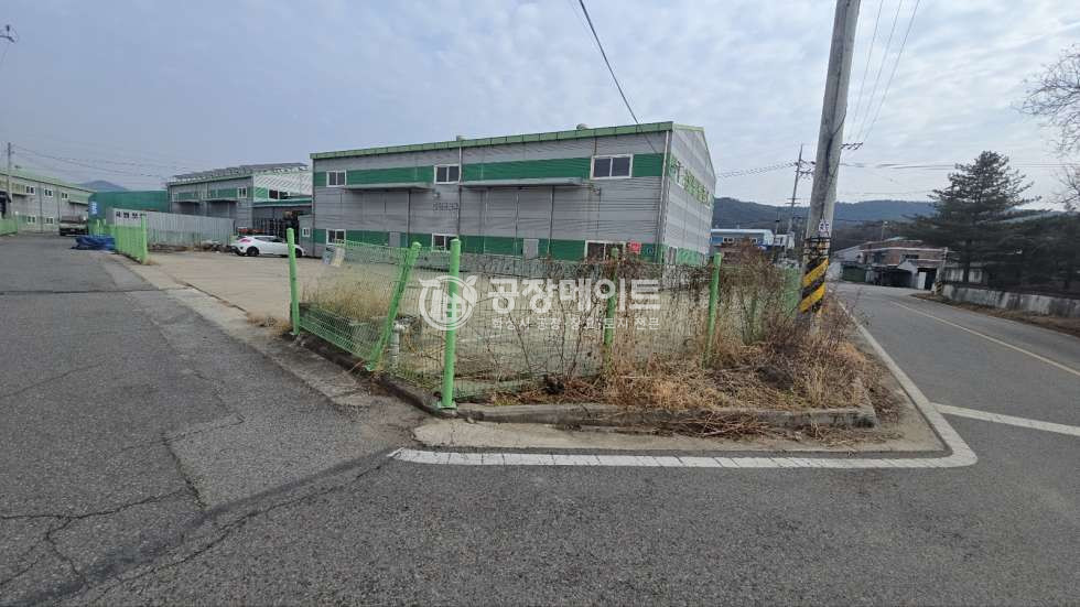 경북 칠곡군 지천면 금호리 경북 칠곡 공장매매 코너 넓은 도로 호이스트 사무실 갖춘 공장입니다 매매 매물번호 10069 사진 1