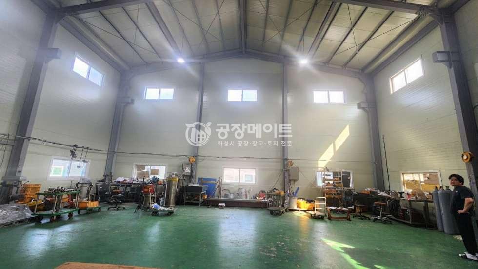 경기 화성만세구 향남읍 백토리 만세구 향남 백토리 제조장 공장 임대 고전력 70kw 컨테이너사무실 월세 매물번호 10735 사진 2