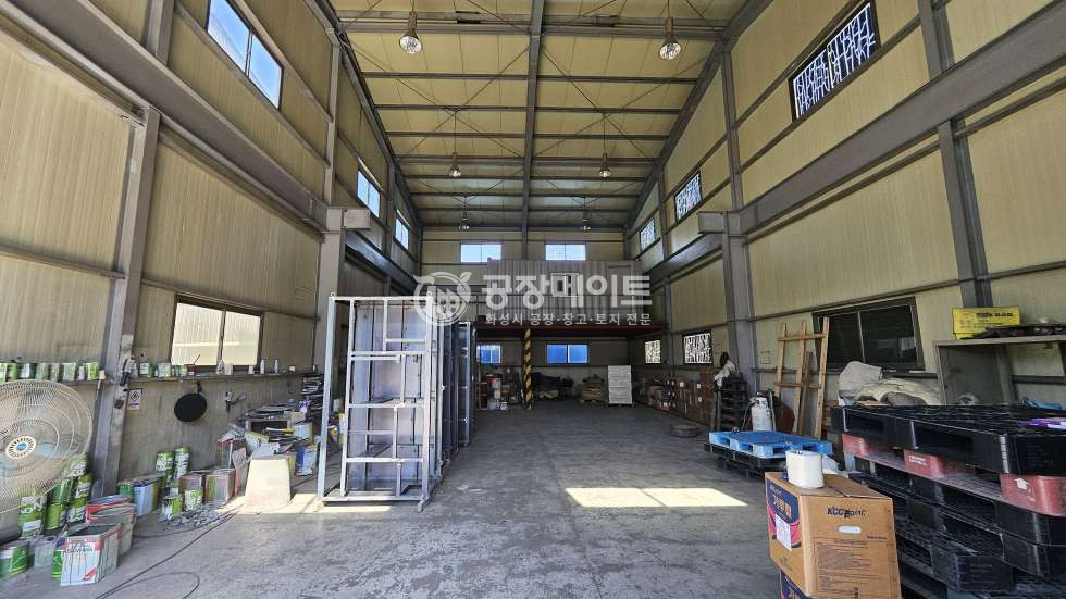 경기 화성만세구 향남읍 백토리 화성시 공장임대 도장업종공장25923등록 대기 배출시설 5종 허가득 70kw 60p 2개동 월세 매물번호 10733 사진 2